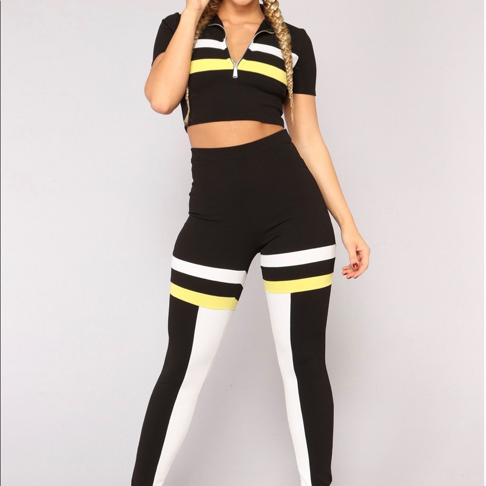 Keep Track Colorblock Set - Black/Yellow